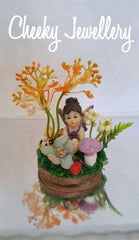 Mini fairy garden