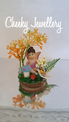 Mini fairy garden
