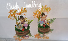 Mini fairy garden