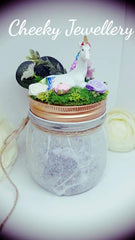 Unicorn set a scene lanterns